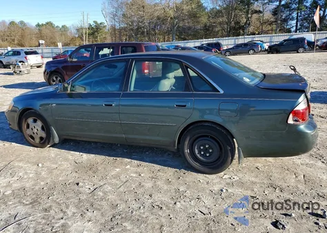 2003 Toyota Avalon Xl z USA, uszkodzony, nr VIN 4T1BF28B13U282652
